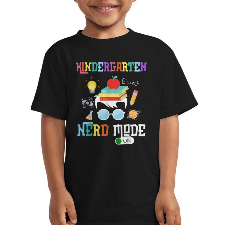 Kindergarten Nerd Mode On Back To School Science Kids Boys Graphic Kid T-Shirt