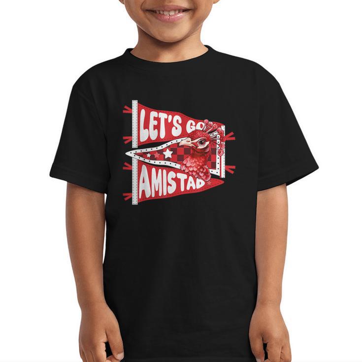 Let's Go Amistad Friendship Back To School Spirit Graphic Kid T-Shirt