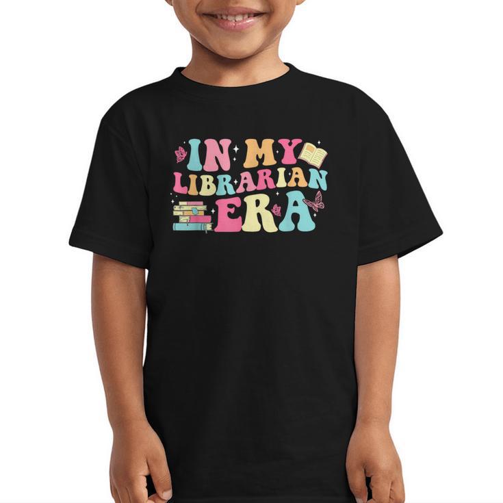 In My Librarian Era Last Day Of School Back To School Graphic Kid T-Shirt