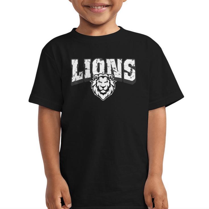 Lions Back To School Spirit Graphic Kid T-Shirt