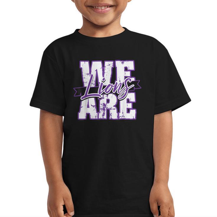 Lions Back To School Spirit P Graphic Kid T-Shirt