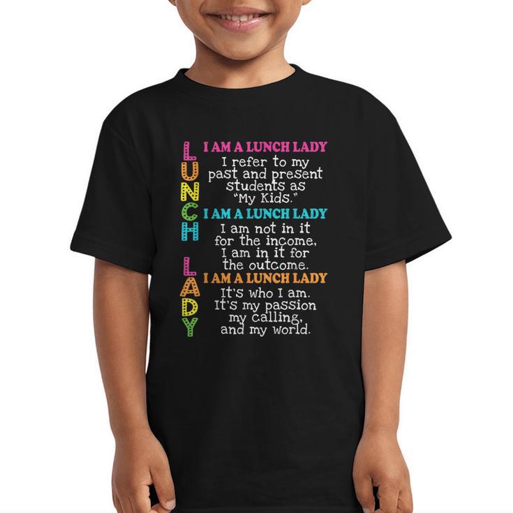 Lunch Hero Squad Lunch Ladies Cafeteria Crew Back To School Graphic Kid T-Shirt