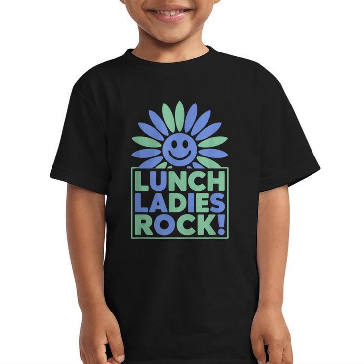 Lunch Lady Squad Cafeteria Worker Back To School Graphic Kid T-Shirt