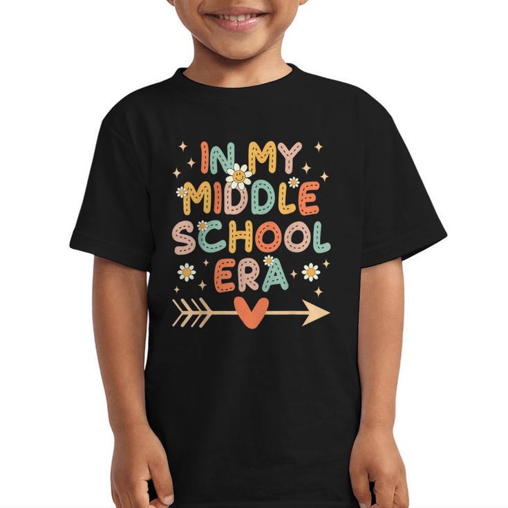 In My Middle School Era Back To School Outfits For Teache Graphic Kid T-Shirt