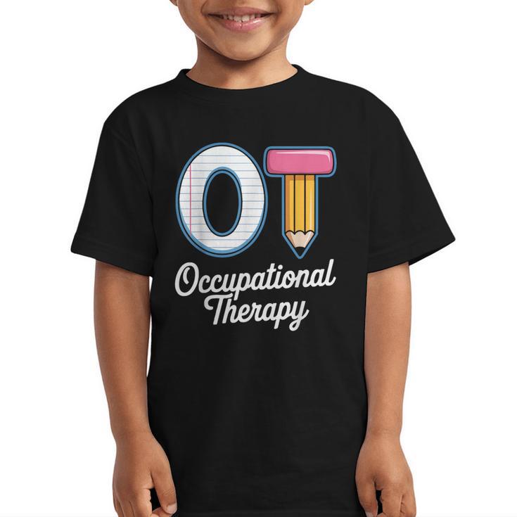 Occupational Therapy OT And COTA Back To School Graphic Kid T-Shirt