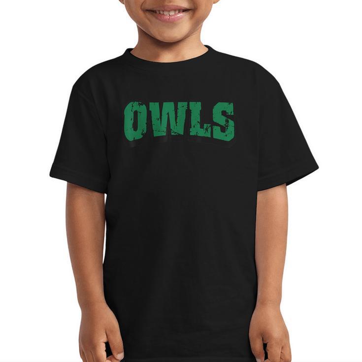 Owls Back To School Spirit G Graphic Kid T-Shirt