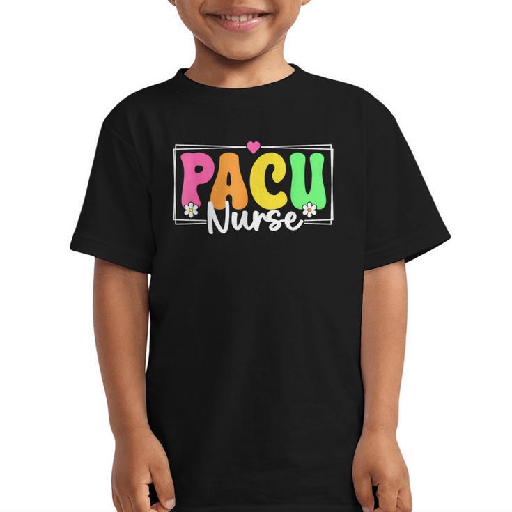 PACU Nurse Back To School Student Nurse Graphic Kid T-Shirt