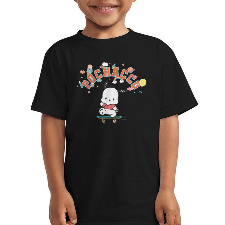Pochacco Back To School Graphic Kid T-Shirt