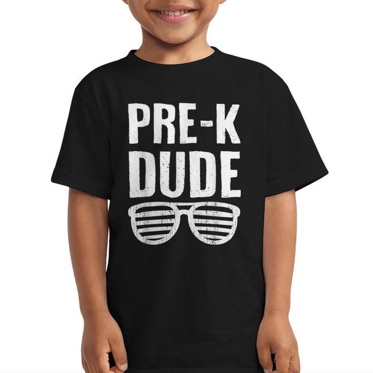 Pre-K Dude First Day Back To School Preschool Boys Kid Graphic Kid T-Shirt