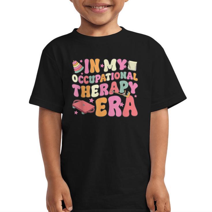 Retro In My Occupational Therapy Era OT OTA Back To School Graphic Kid T-Shirt