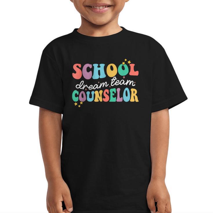 School Counselor Dream Squad Team Back To School Counseling Graphic Kid T-Shirt