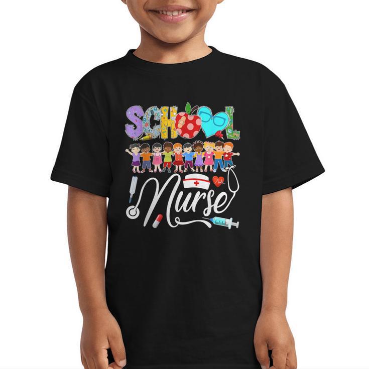School Nurse Back To School First Day Of School Women Graphic Kid T-Shirt