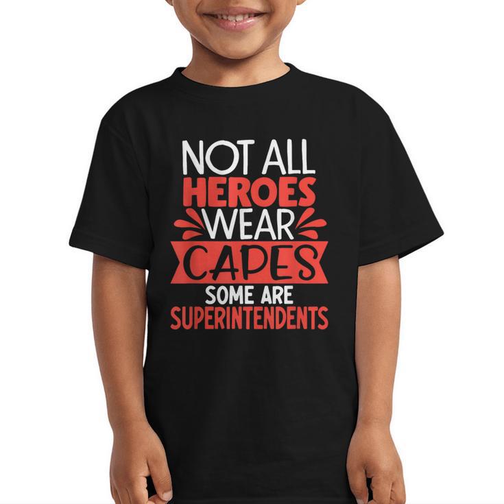 School Supervisor Manager Back To School Superintendent Graphic Kid T-Shirt