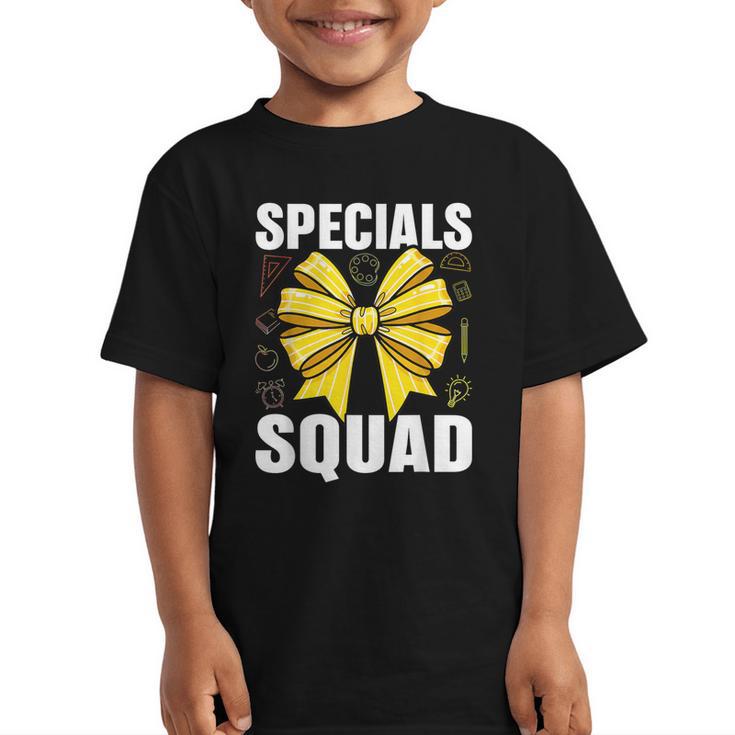 Specials Squad Tie Dye Back To School Women Appreciation Graphic Kid T-Shirt