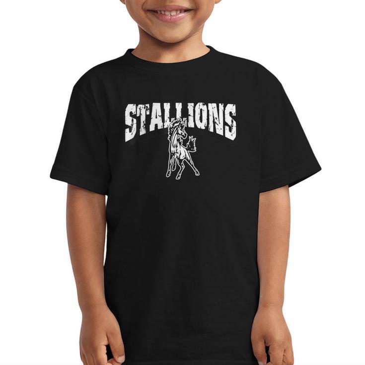 Stallions Back To School Spirit Graphic Kid T-Shirt