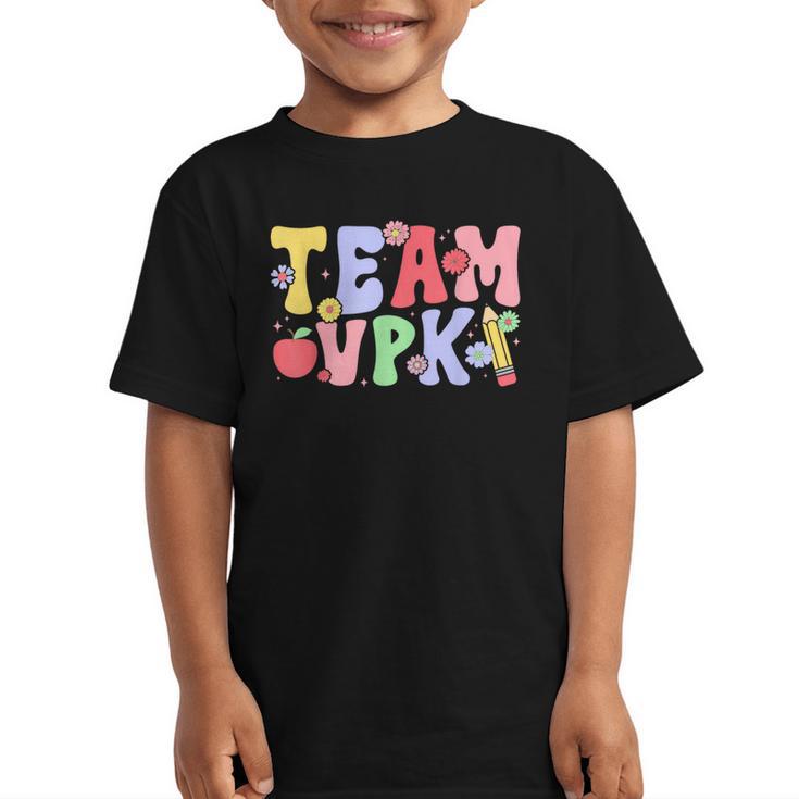 Team VPK First Day Of VPK Back To School VPK Graphic Kid T-Shirt