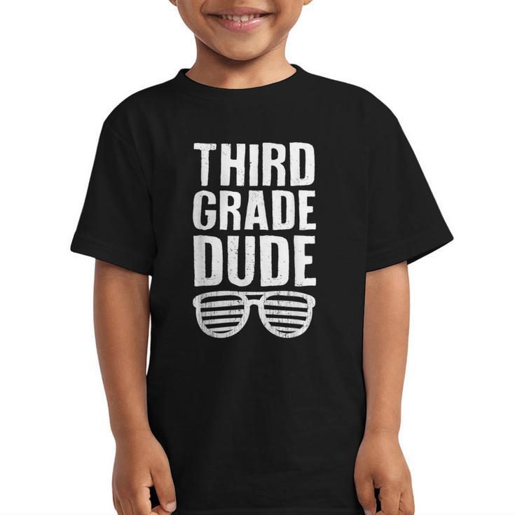 Third Grade Dude First Day Back To School Boys Kids Graphic Kid T-Shirt