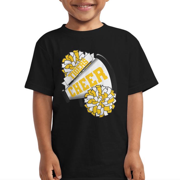 Tigers Cheer Back To School Cheerleading Spirit GY Graphic Kid T-Shirt