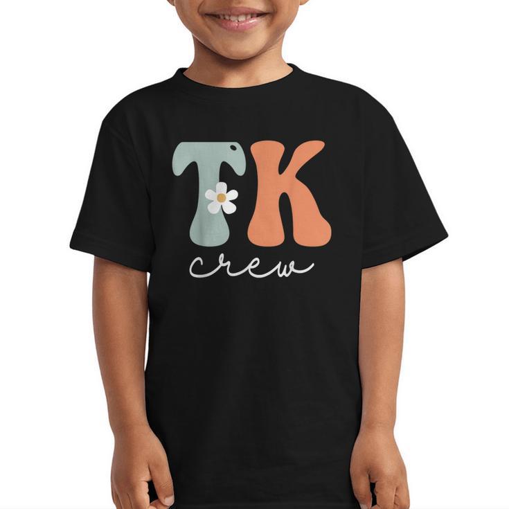 TK Crew Groovy Women Appreciation Day Hello Back To School Graphic Kid T-Shirt