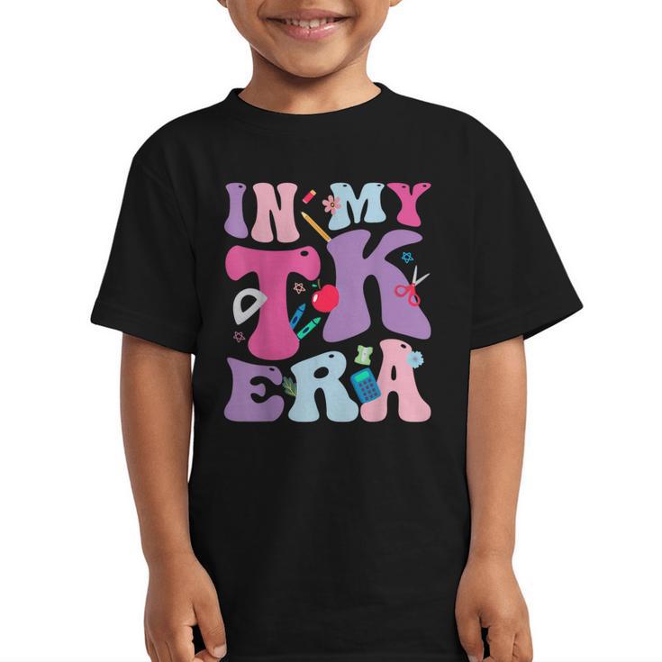 In My TK EraTransitional Kindergaten Back To School Graphic Kid T-Shirt