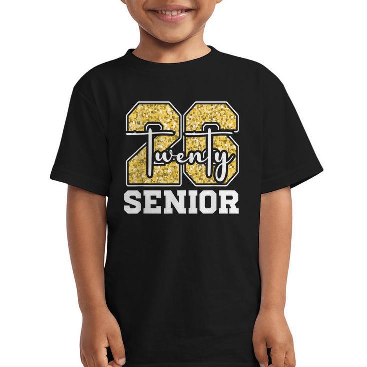Twenty 2026 Class Of 26 Seniors Back To School Graduation Graphic Kid T-Shirt