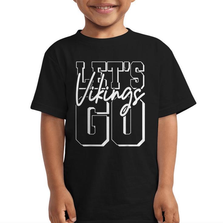 Viking Back To School Spirit Graphic Kid T-Shirt