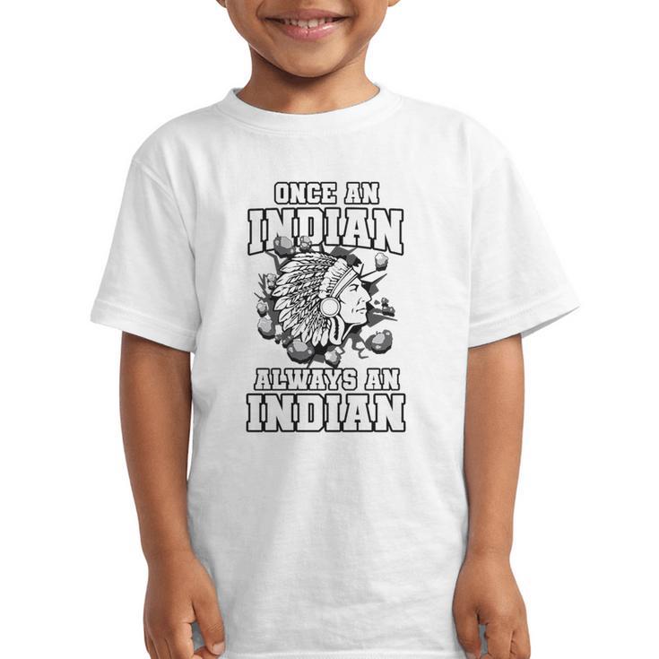Always An Indian Back To School Spirit Premium Tri-Blend Graphic Kid T-Shirt