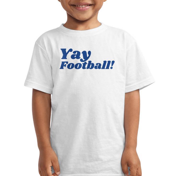 College Football Shirt University Team Colors Back To School Graphic Kid T-Shirt