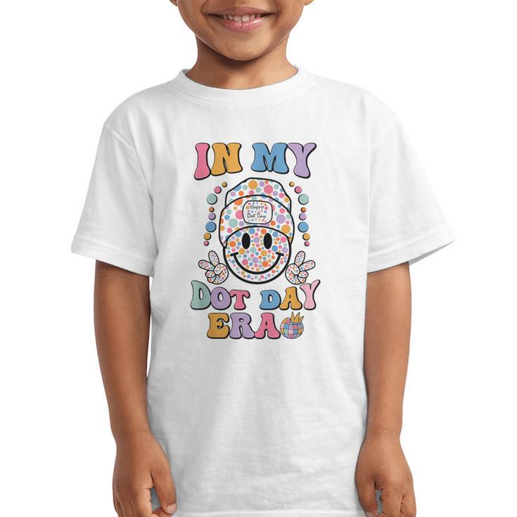 In My Dot Day Era Kids Boys Girls Dot Day Back To School Graphic Kid T-Shirt