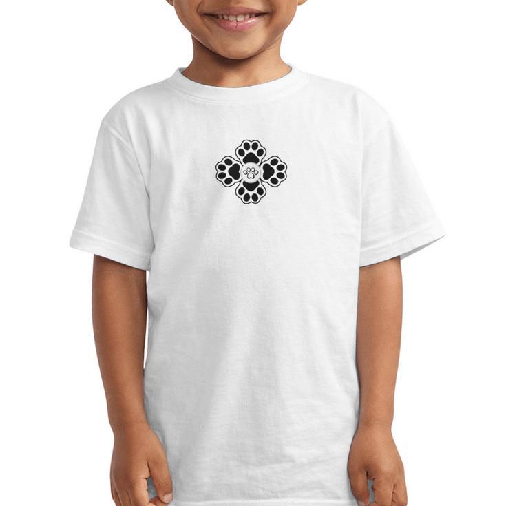 Wildcats Flower Sports Fan Team Spirit Mascot Back To School Graphic Kid T-Shirt