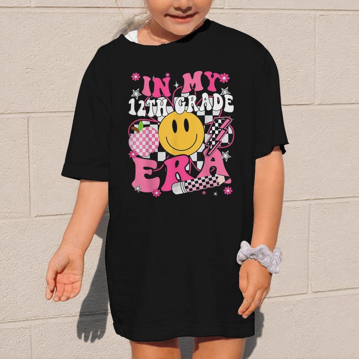 In My 12th Grade Era First Day Of School Back To School Girl Graphic Kid T-Shirt