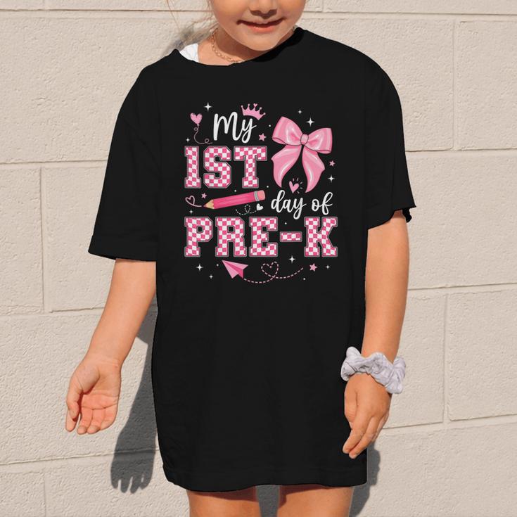 My 1st Day Of Pre-K PreK Pre K 2025 Back To School Girls Graphic Kid T-Shirt My 1st Day Of Pre-K PreK Pre K 2025 Back To School Girls Graphic Kid T-Shirt