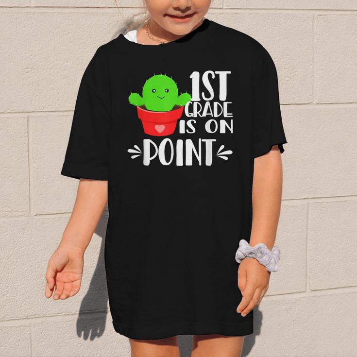 1st Grade Is On Point Cactus Back To School Graphic Kid T-Shirt 1st Grade Is On Point Cactus Back To School Graphic Kid T-Shirt