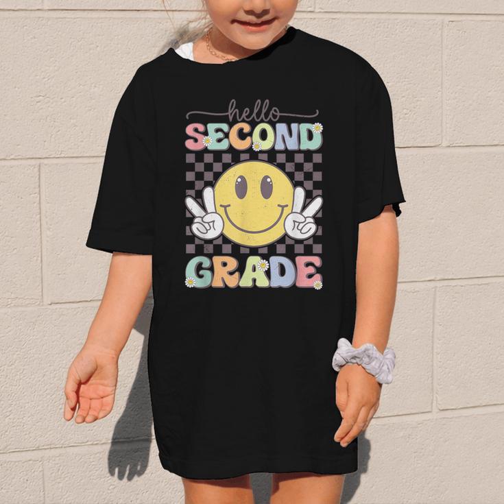 2nd Grade Team Back To School Hello Second Grade Smile Face Graphic Kid T-Shirt 2nd Grade Team Back To School Hello Second Grade Smile Face Graphic Kid T-Shirt