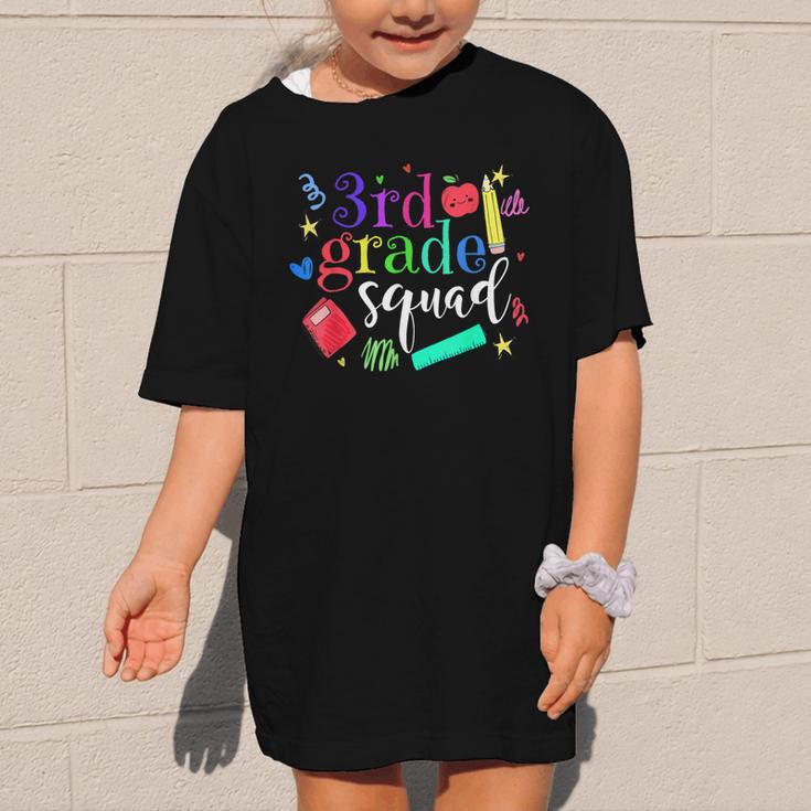 3rd Grade Squad Back To School Team Third Grade Graphic Kid T-Shirt 3rd Grade Squad Back To School Team Third Grade Graphic Kid T-Shirt