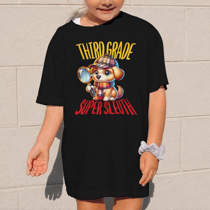 3rd Grade Super Sleuth Dog Detective Back To School Kids Graphic Kid T-Shirt 3rd Grade Super Sleuth Dog Detective Back To School Kids Graphic Kid T-Shirt