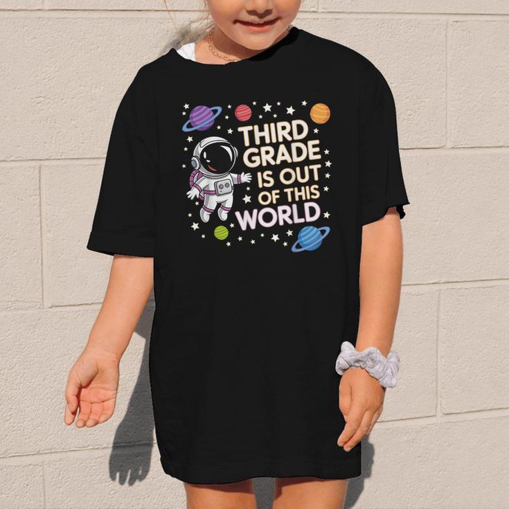 3rd Grade Is Out Of This World Space Back To School Graphic Kid T-Shirt 3rd Grade Is Out Of This World Space Back To School Graphic Kid T-Shirt