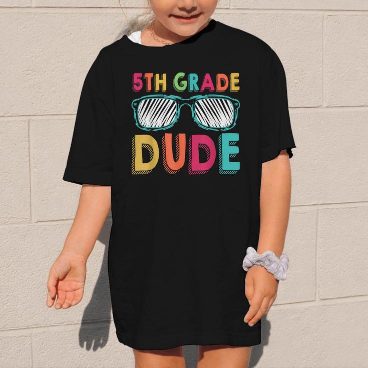 5th Grade Dude Back To School Fifth Grade Student Graphic Kid T-Shirt