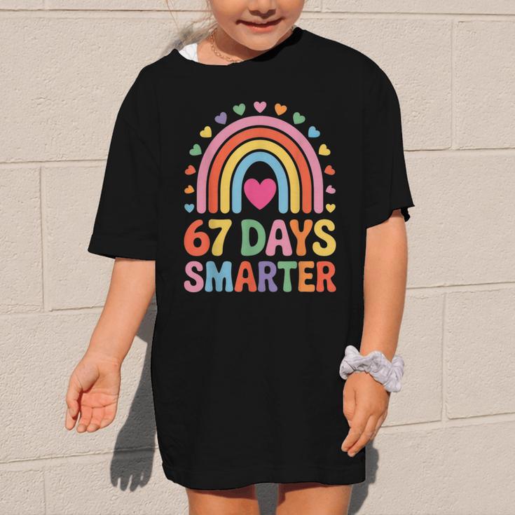 67 Days Smarter Rainbow For Back To School Kids Graphic Kid T-Shirt 67 Days Smarter Rainbow For Back To School Kids Graphic Kid T-Shirt