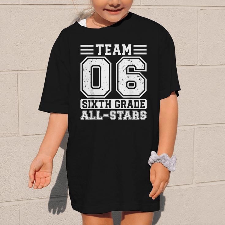 6th Grade Team T-Shirt Sixth Grade Back To School Graphic Kid T-Shirt