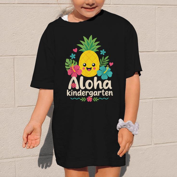Aloha Kindergarten Pineapple Back To School Graphic Kid T-Shirt