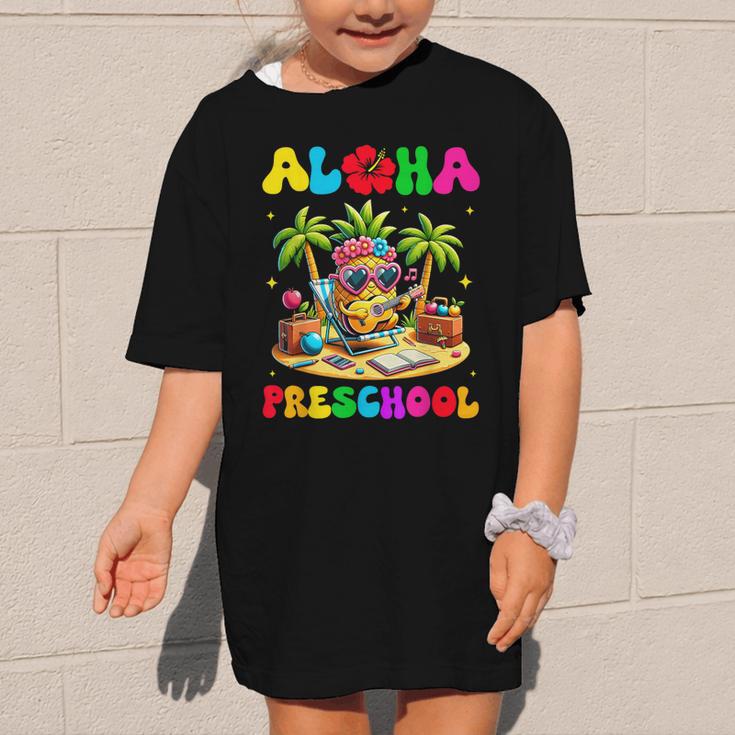 Aloha Preschool Pineapple Hawaii Back To School Kids Girl Graphic Kid T-Shirt Aloha Preschool Pineapple Hawaii Back To School Kids Girl Graphic Kid T-Shirt