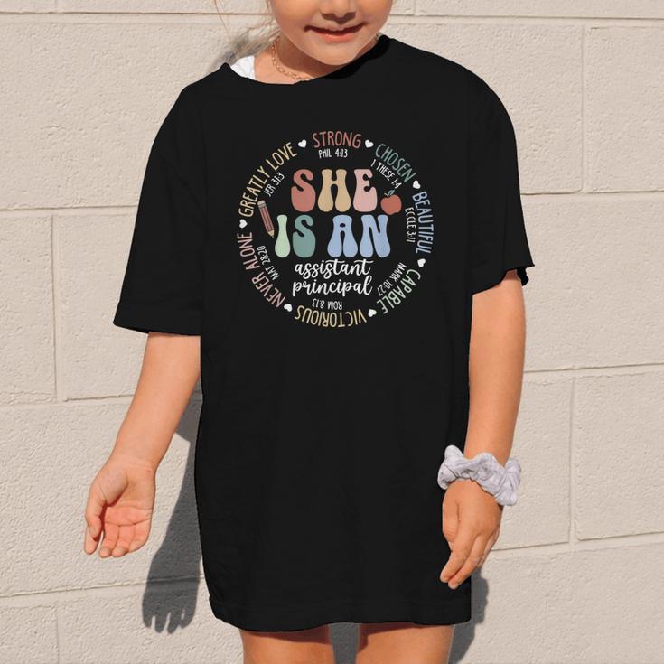 Assistant Principal God Says She Is Christian Back To School Graphic Kid T-Shirt Assistant Principal God Says She Is Christian Back To School Graphic Kid T-Shirt