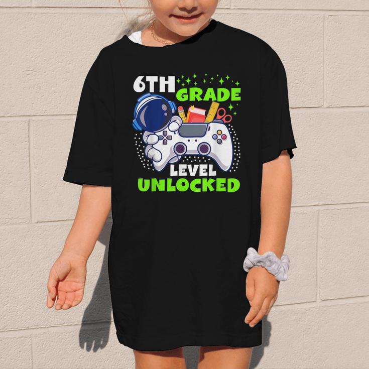 Back To School 6th Grade Level Unlocked Gamer Boys Kids Graphic Kid T-Shirt Back To School 6th Grade Level Unlocked Gamer Boys Kids Graphic Kid T-Shirt