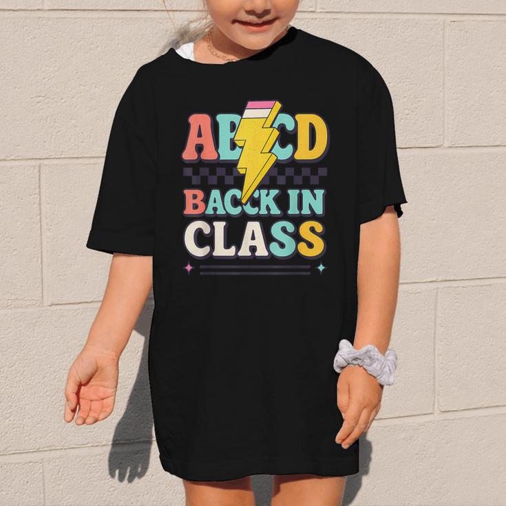 Back To School ABCD Back In Class Graphic Kid T-Shirt Back To School ABCD Back In Class Graphic Kid T-Shirt