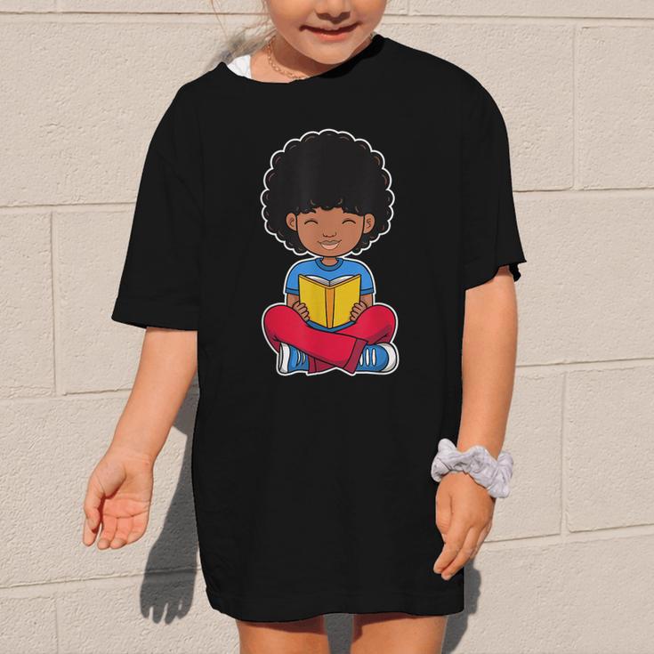 Back To School Afro African American Boy Student Graphic Kid T-Shirt Back To School Afro African American Boy Student Graphic Kid T-Shirt