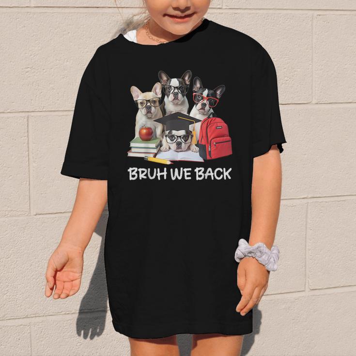 Back To School Cute French Bulldog Puppy Dogs Lovers Graphic Kid T-Shirt Back To School Cute French Bulldog Puppy Dogs Lovers Graphic Kid T-Shirt