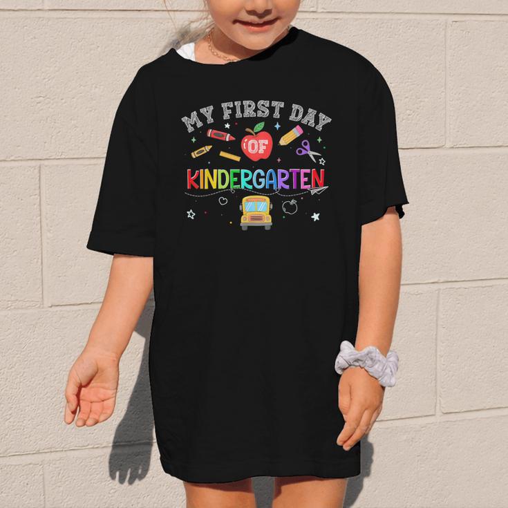 Back To School My First Day Of Kindergarten Boy Girl Graphic Kid T-Shirt Back To School My First Day Of Kindergarten Boy Girl Graphic Kid T-Shirt