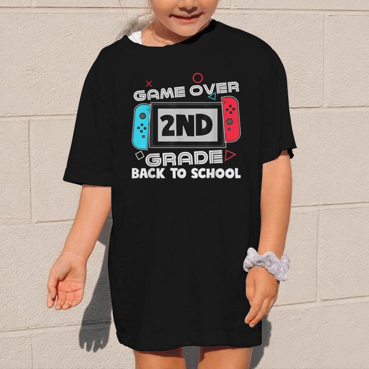 Back To School Game Over 2nd Grade Gamer Kids Boys Graphic Kid T-Shirt Back To School Game Over 2nd Grade Gamer Kids Boys Graphic Kid T-Shirt