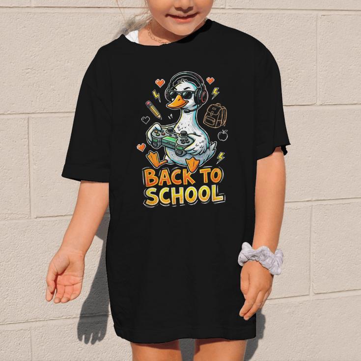 Back To School Gaming Kindergarten First Grade Goose Boys Graphic Kid T-Shirt Back To School Gaming Kindergarten First Grade Goose Boys Graphic Kid T-Shirt